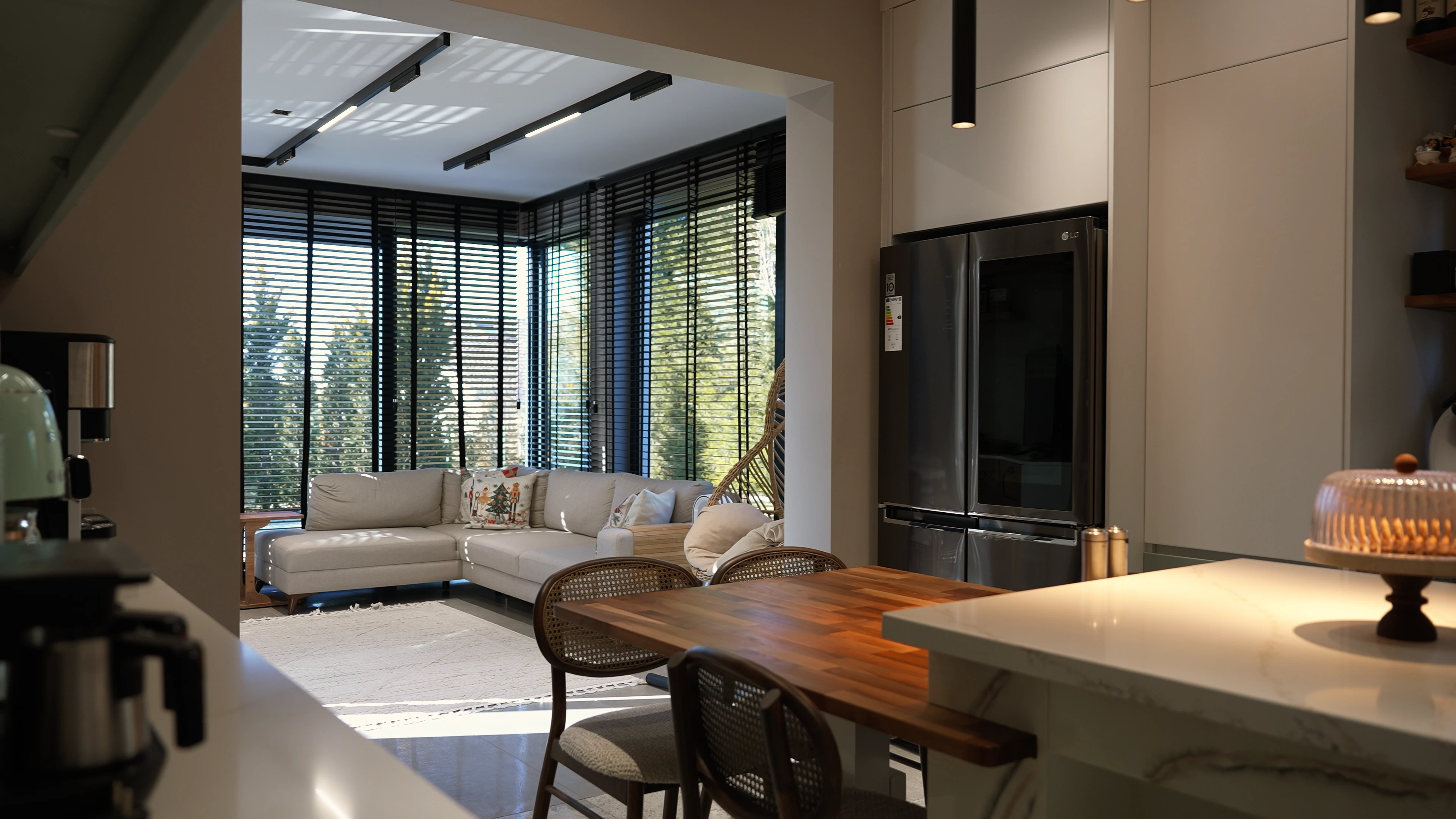 Villa iç mekan tasarım detayı